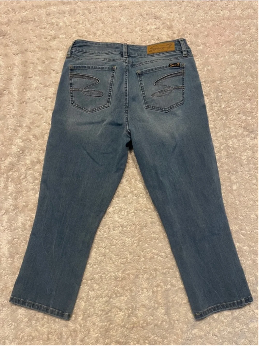Women's Seven 7 Cropped Jeans, Size 8